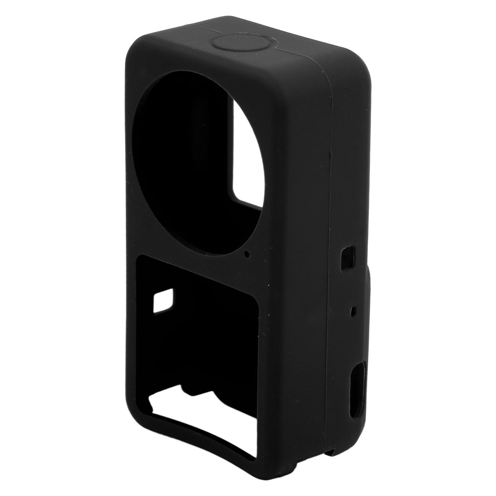 Camera Protective Cover Housing for DJI Action 2 Soft Silicone Sports Camera Frame CaseBlack black