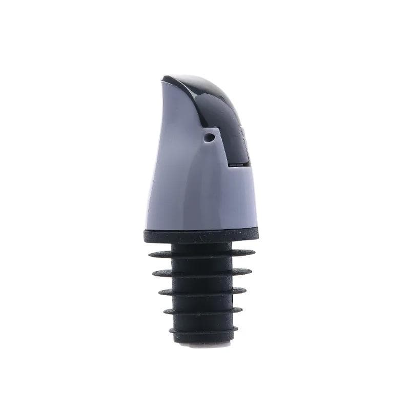 Gravity Induction Automatic Opening Bottle Oil Wine Bottle Pourer Cap Spout Stopper Mouth Dispenser Bartender Kitchen Accessory grey