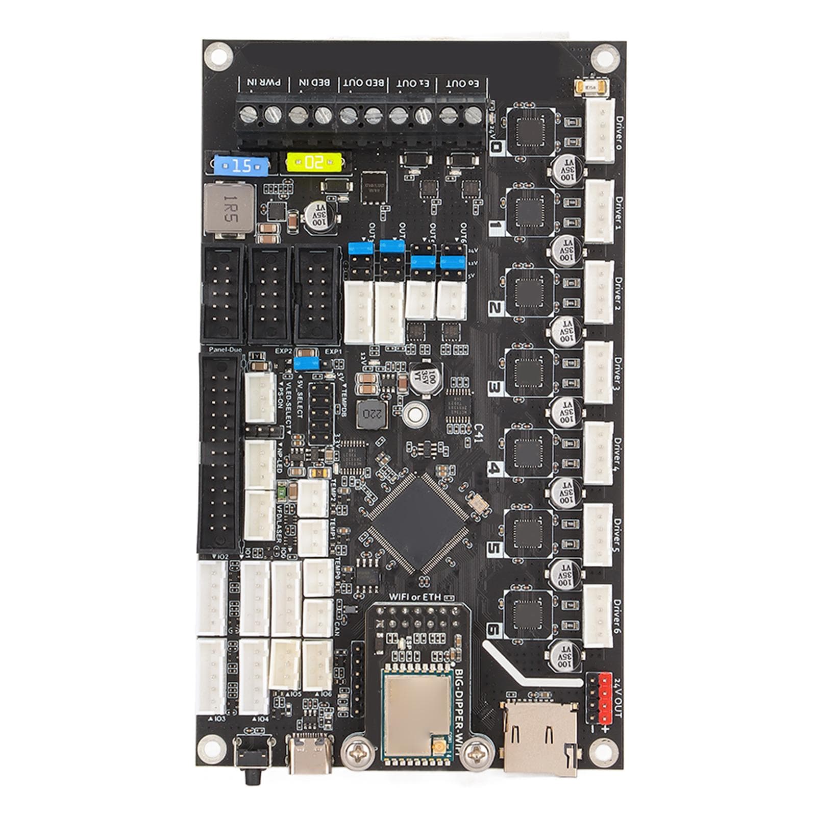3D Printer Motherboard for VORON 2.4 BIG DIPPER Duet3 Mini5+ Wifi Motherboard with Mini12864 Display