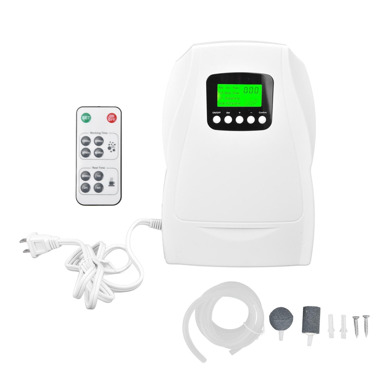 Ozone Ionizer Cleaner Portable Multipurpose O3 Generator for Air Food 500mg/h