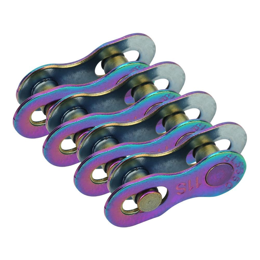 4Pair Steel Bike Bicycle 11Speed Chain Missing Link Connector Parts Cycling Accessorycolorful