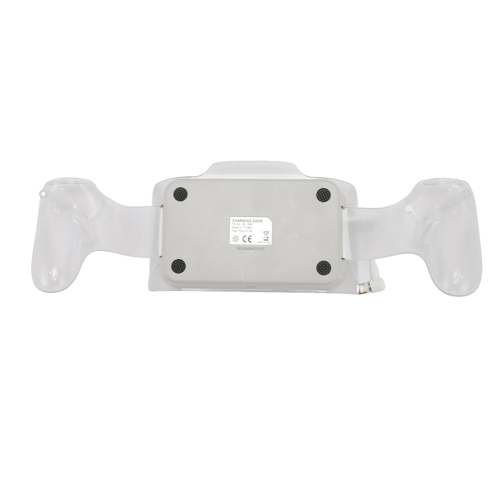 Charging Dock for 3S Magnetic Charging Station for VR Headset Controllers with 2 Rechargeable