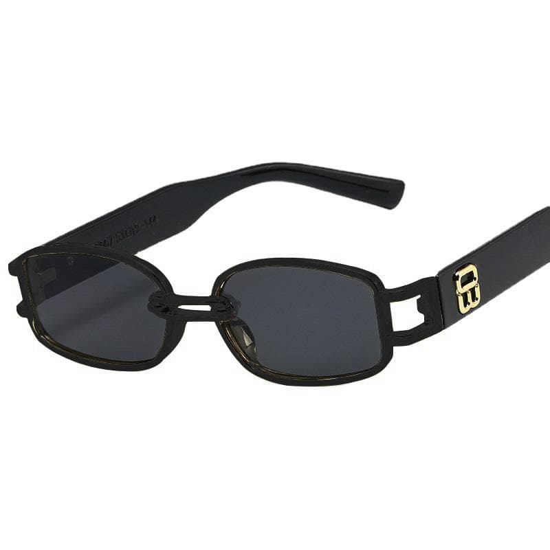 New Fashion Vintage Sunglasses Women Men Designer Retro Rectangle Sun Glasses Colorful Square Eyewear Unisex Trendy MULTI