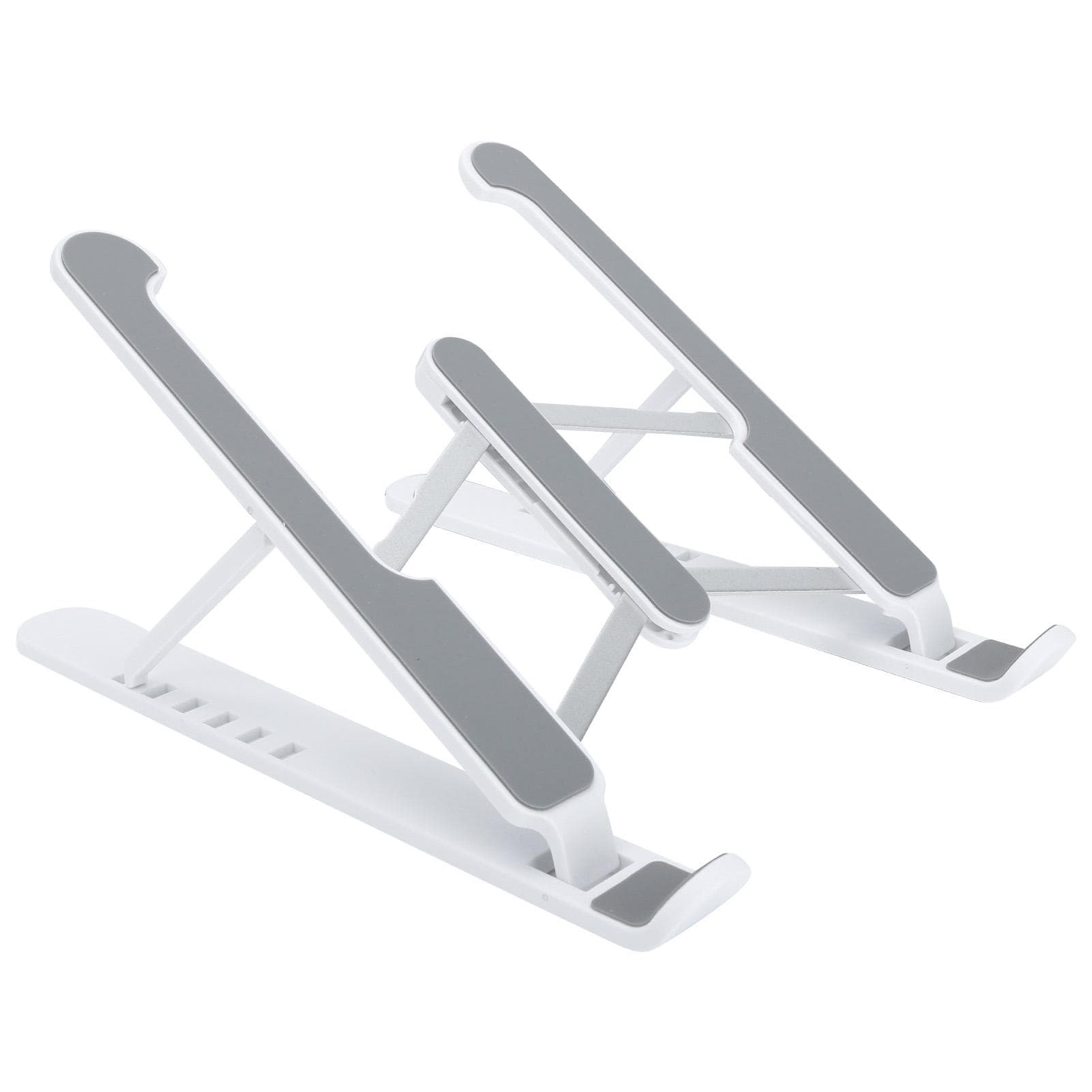 Notebook Stand MultiPosition Foldable Bracket 1117in Laptop Cooling Support Base Lift Riser(White ) white