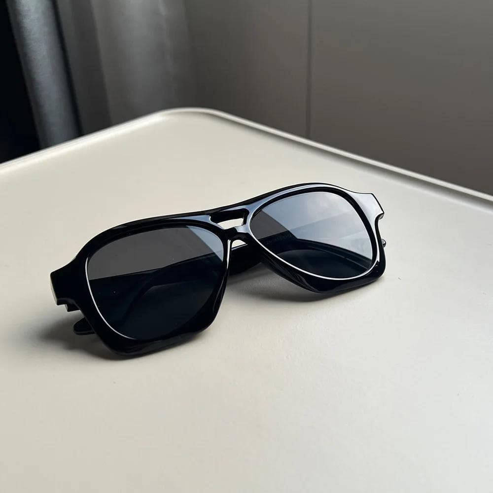 New Fashion Pilot Sunglasses for Men Women Oversized Leopard Frame Retro UV400 Gafas De Sol