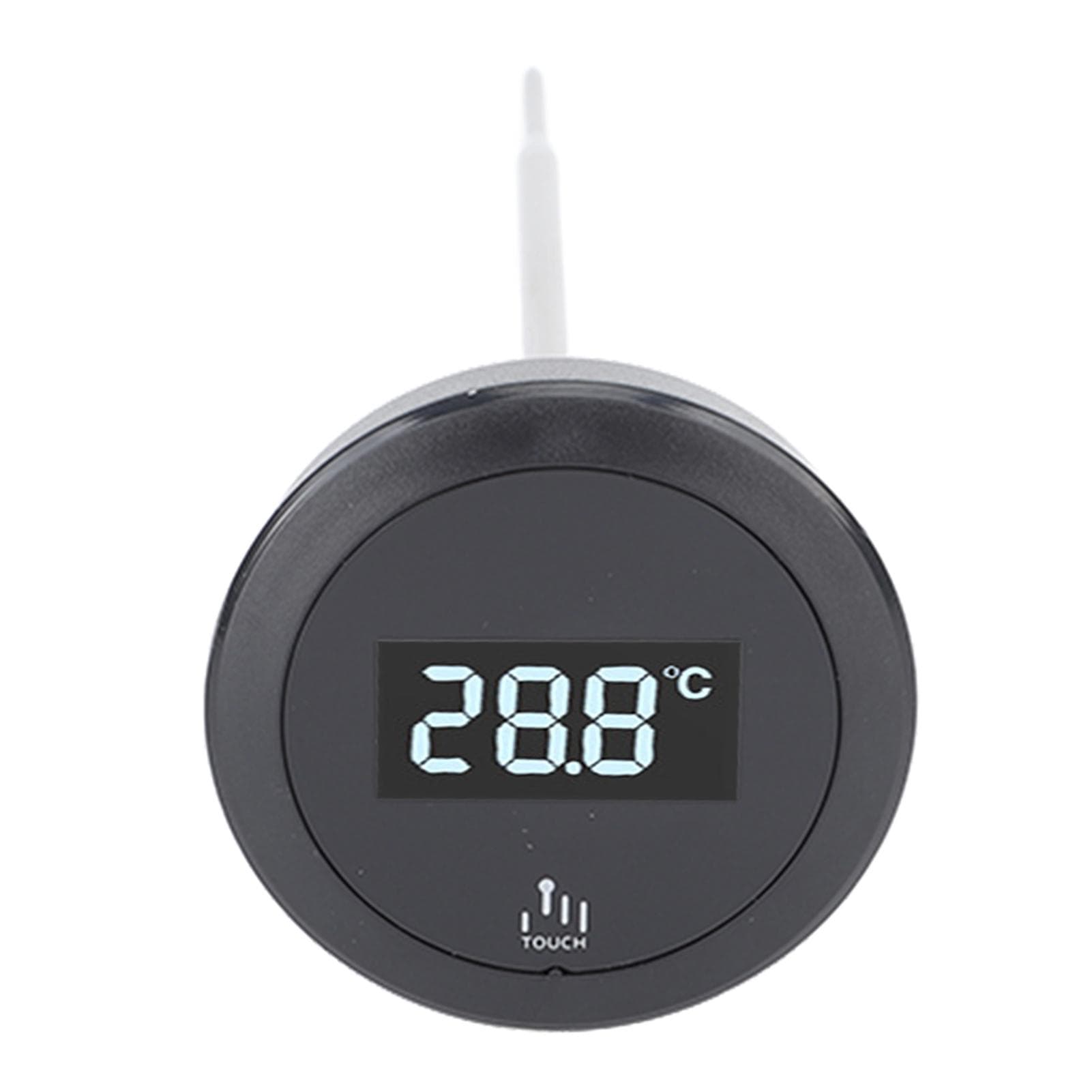 Digital Touch Screen Thermometer IP65 Waterproof Thermometer with Stainless Steel Probe Backlight