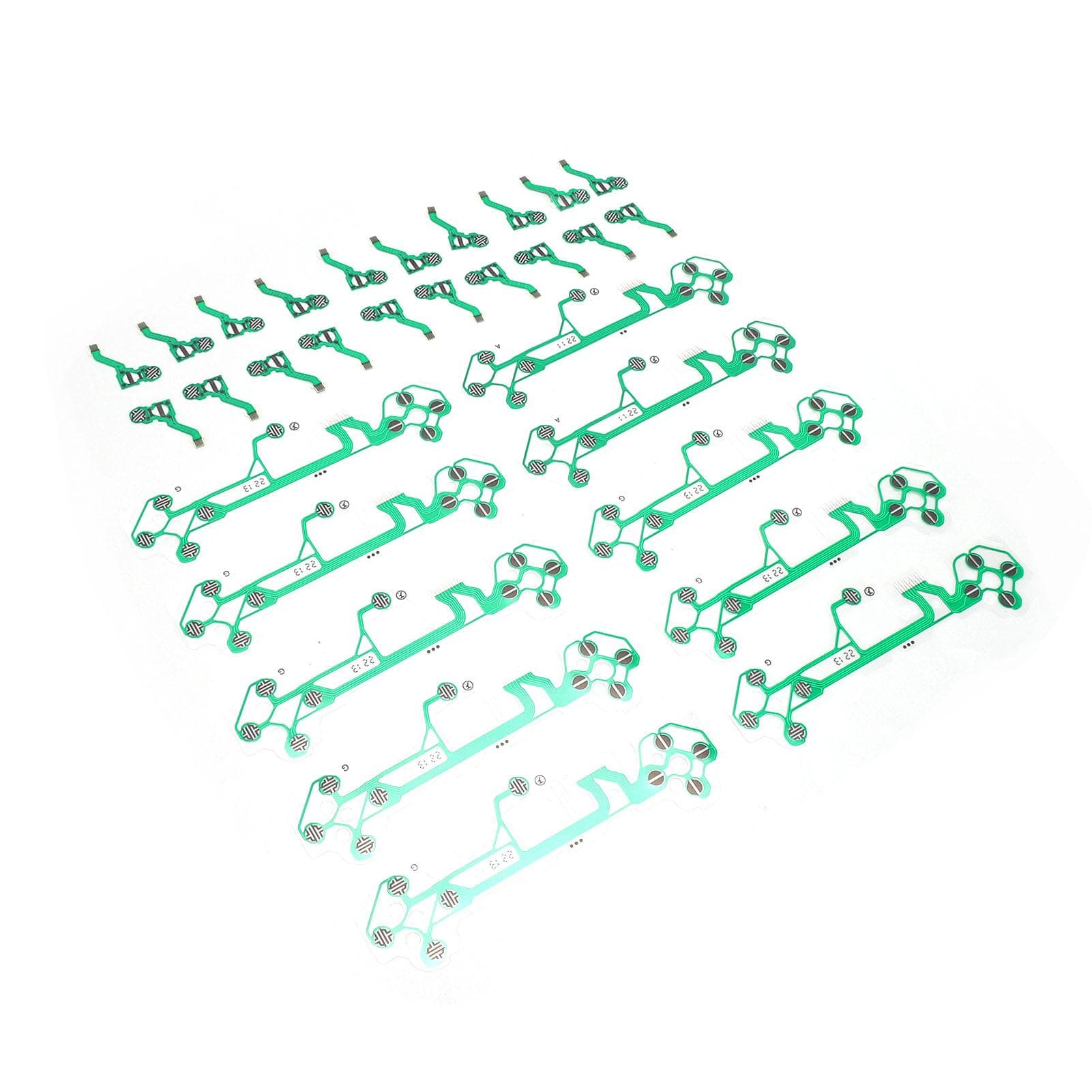 Controller Conductive Film Replacement Flex Ribbon Circuit Board with L R Analog Stick Conductive
