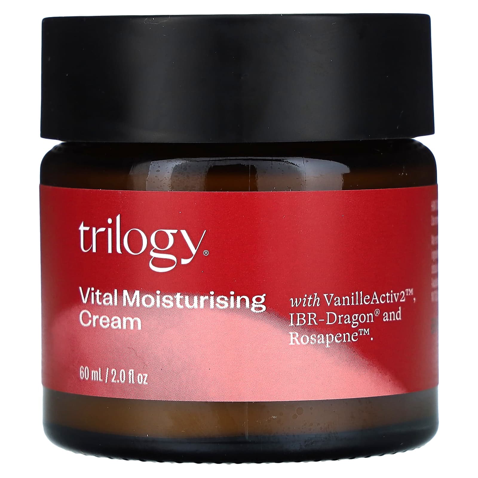 Trilogy, Vital Moisturizing Cream, 2 fl oz (60 ml)