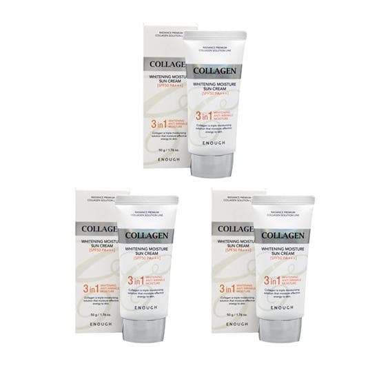Enough Collagen Whitening Moisture 3in1 Sun Cream 50ml (3 Options) #3pcs