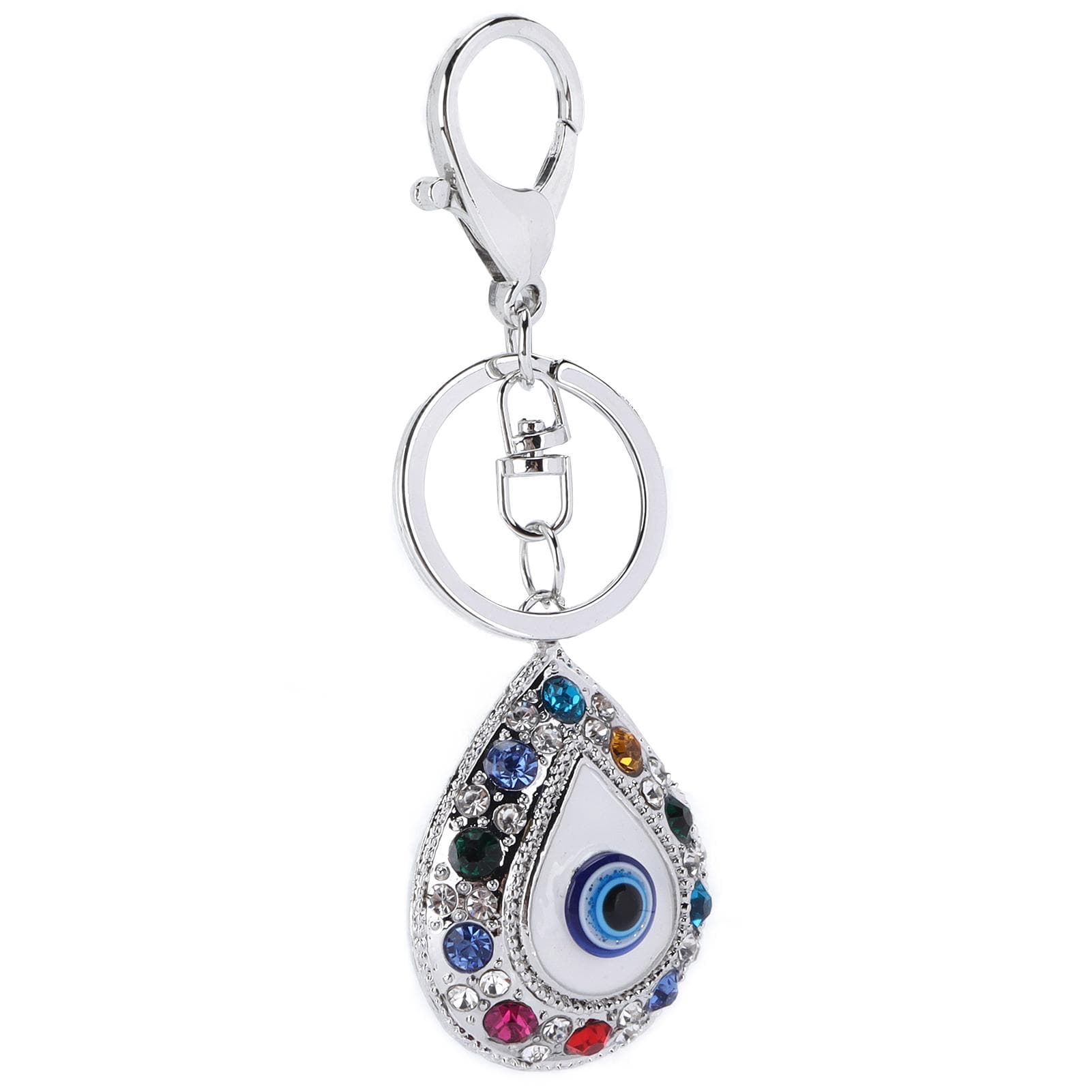 Evil Eye Keychain Durable Portable Colorful Keychain for Handbag Hooks Home Decoration Gifts