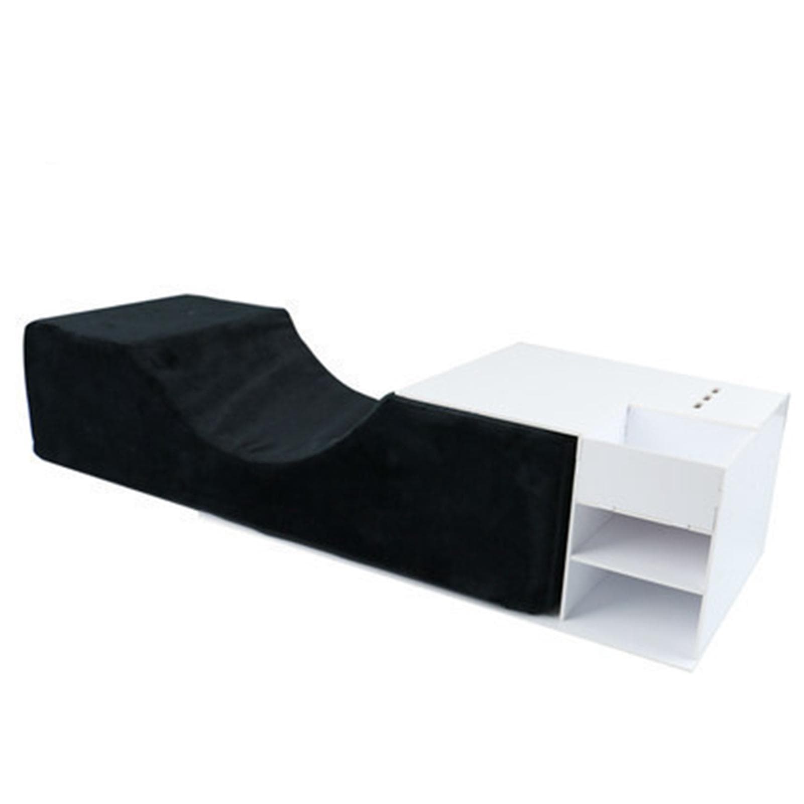 Grafted Eyelash Pillow U Shaped Breathable Sponge Grafted Eyelash Extension Pillow Magenta black