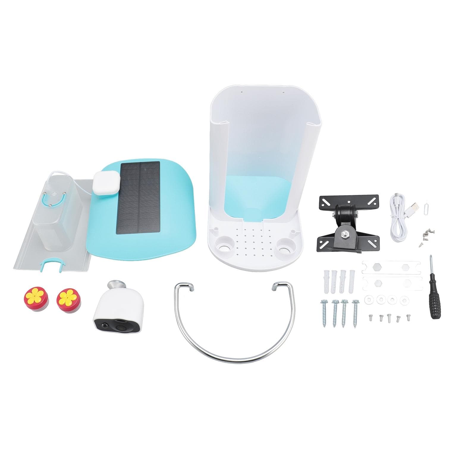 Smart Bird Feeder with Camera 1080P HD AI Identify Bird Species Supports Heat Detection Night L