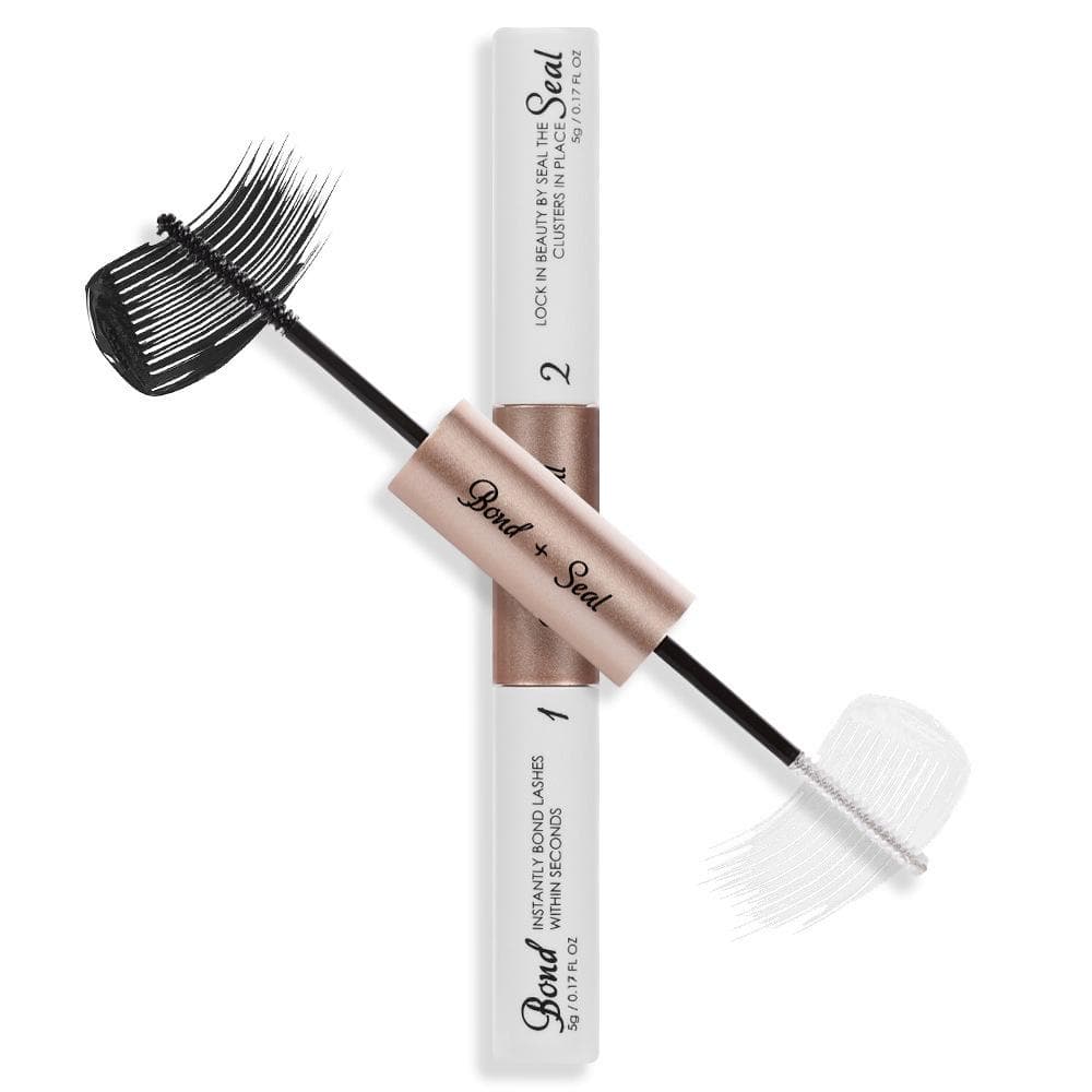 Lash Bond and Seal for Eyelash Extensions Waterproof Long Lasting Eyelash Glue Quick Dry Lash Glue black white