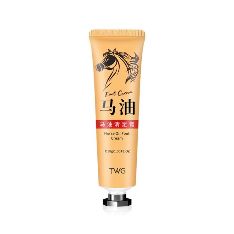 Anti Crack Foot Cream Heel Cracked Repair Horse Oil Cream Smooth Removal Dead Skin Callus Anti-Drying Hand Feet Skin Care 30g 1pc