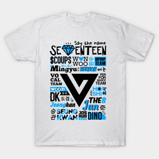 T Shirt Women Seventeen Collage Harajuku Print Kawaii Tshirt Summer Short Sleeve Female T-Shirt Top Tee 4XL