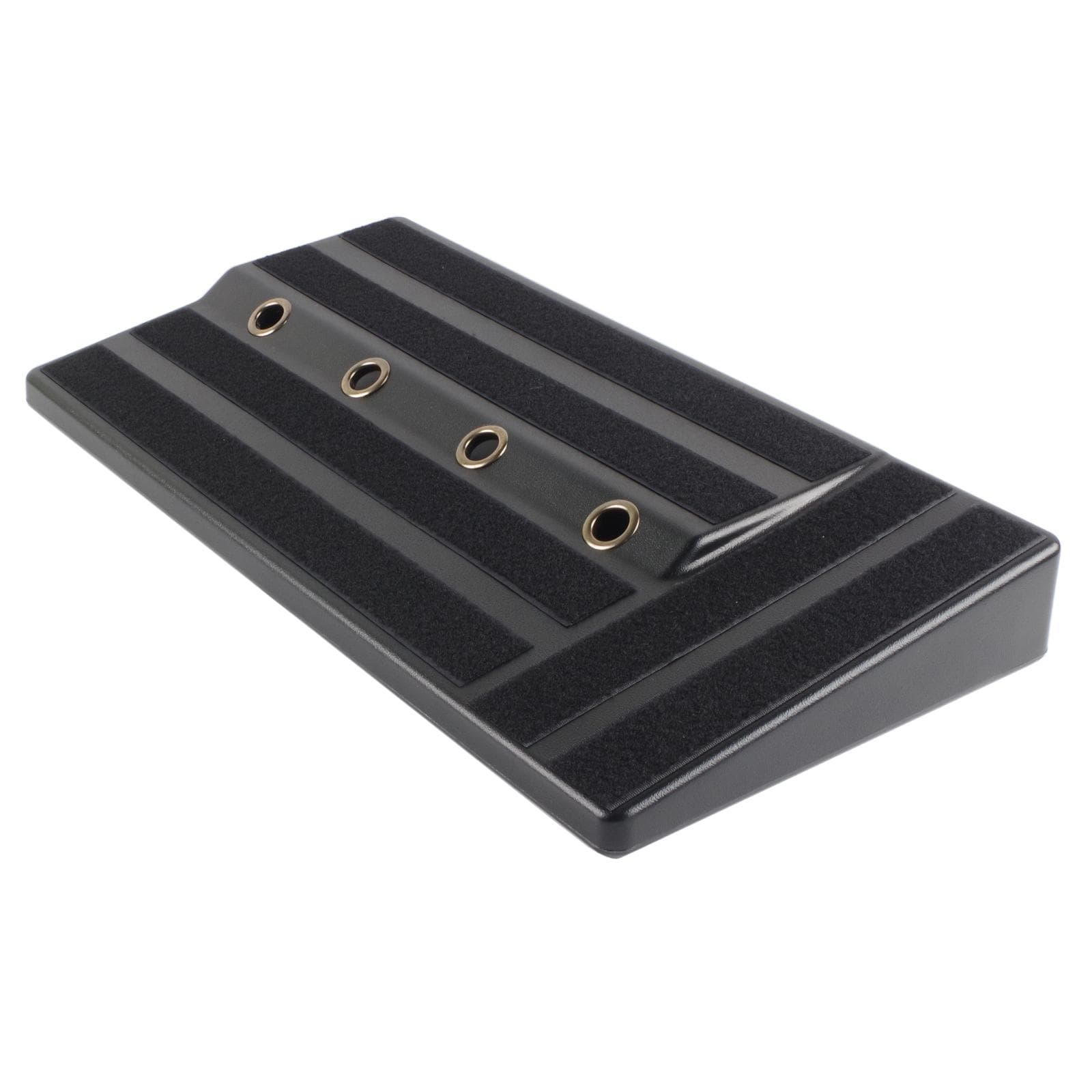 Rockhouse RPB-1BK Big Size Guitar Effects Pedal Board Sturdy PE Plastic Guitar Pedalboard Case with black