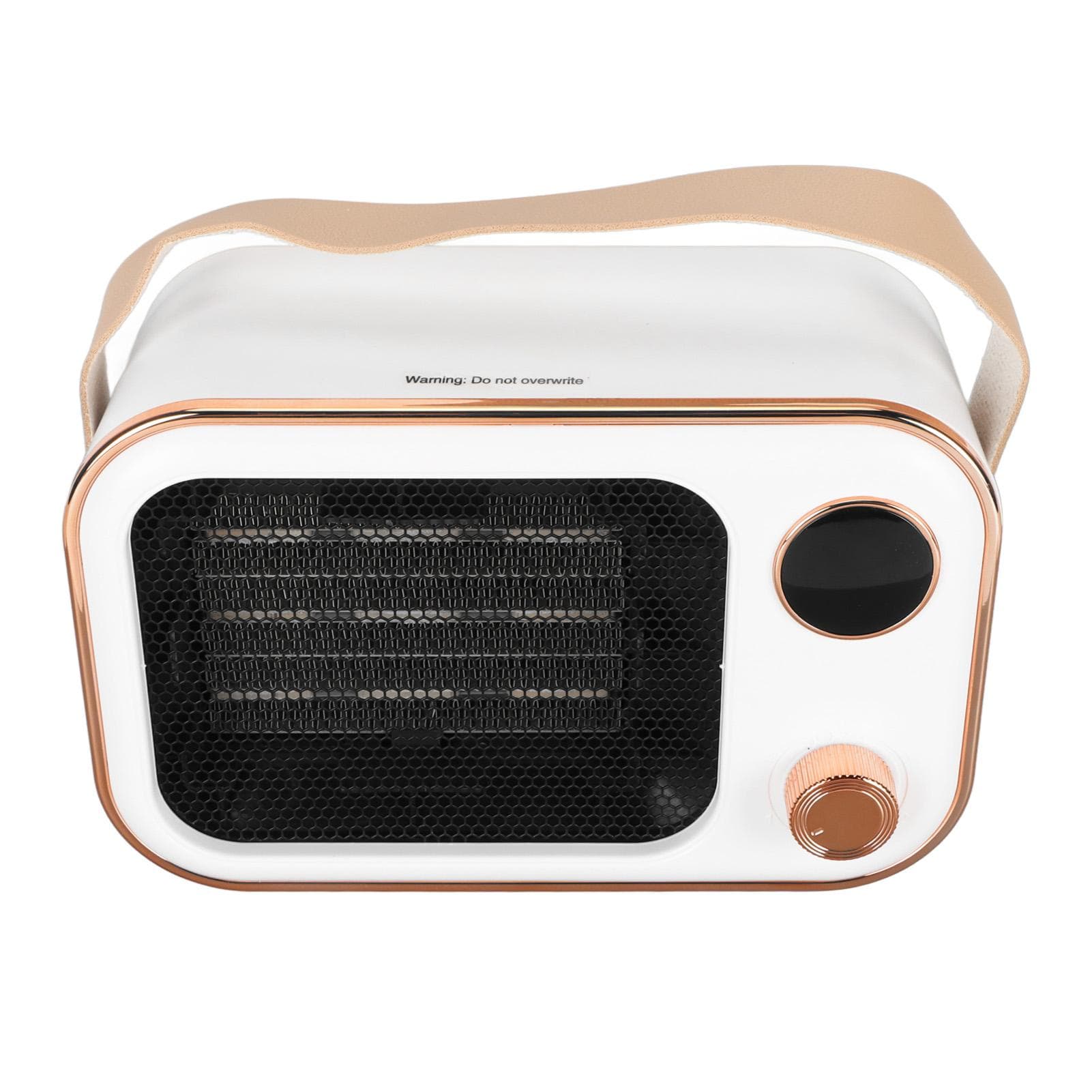 Electric Space Heater 800?1200W 2 Temperature Mode All Round Warmth Small Heater Fan for Indoor EU Plug