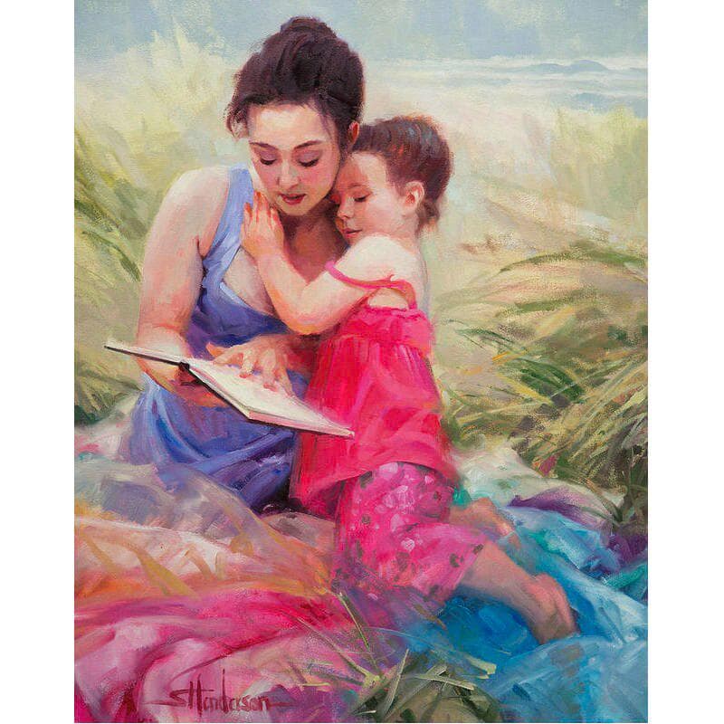 Diamond Painting Woman Diy Diamond Mosaic Girl Scenery Full Round Cross Stitch 20X30CM