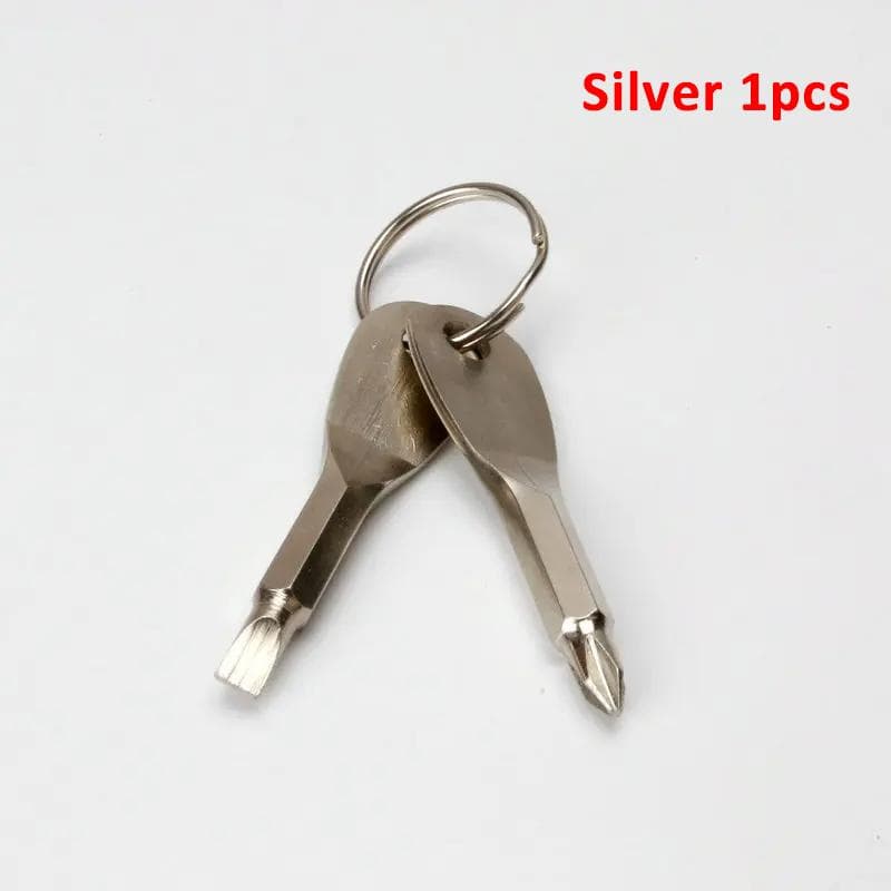 Emergency Key Screwdriver Outdoor Multifunctional Edc Tool Safety Protection Self Defense Prick Cone Combined Tool Set Quality Assurance