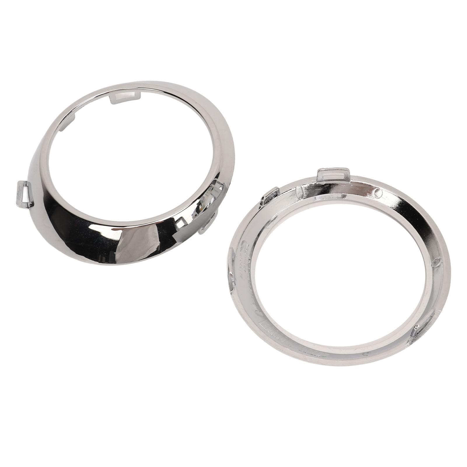 1Pair Fog Light Chrome Bezel Trim 2518850474 Fog Lamp Bezel Ring Cover Replacement For Benz R?CLASS