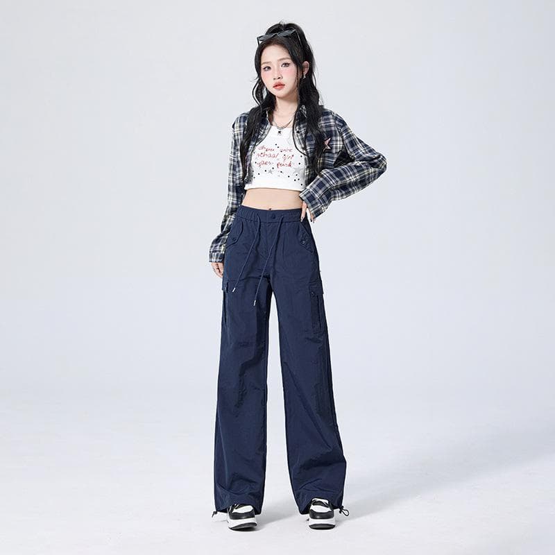 High-waisted Hiking Pants for Women In Autumn Slim Work Clothes Wide-leg Pants for Women In Autumn Casual Pants for Women In Autumn XL