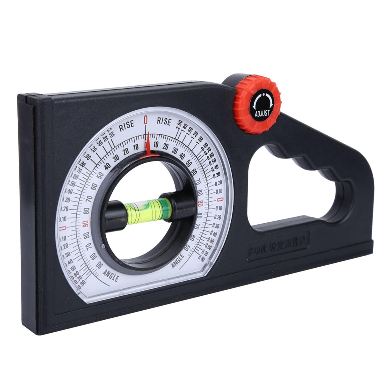 Multifunctional ABS Engineering Slope Level Meter Angle Measuring Scale Tool(with Magnetism)