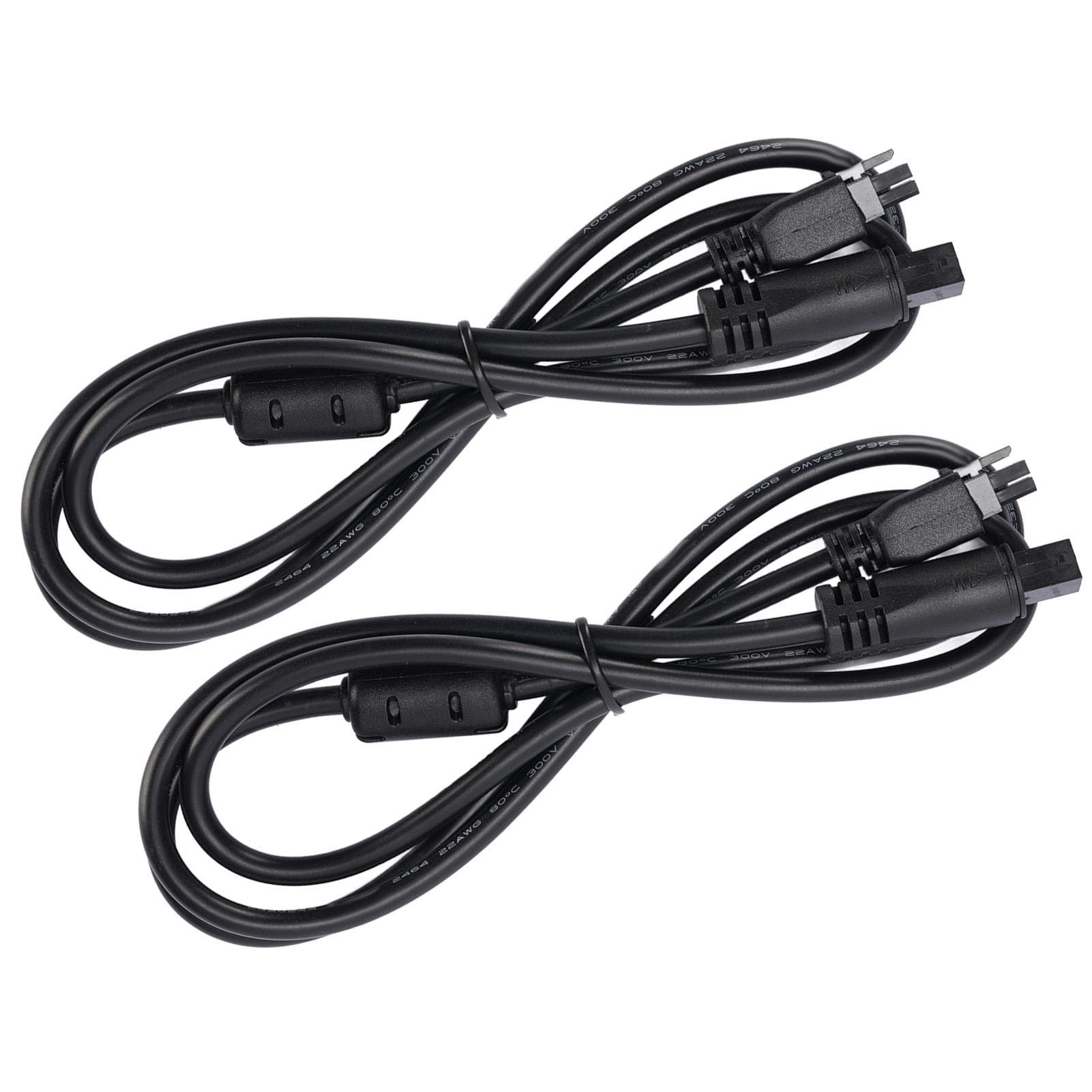 2PCS 4Pin Cable for AMS Lite Feeding System Extension Cable with Magnetic Ring Filter for Lab A1 A1