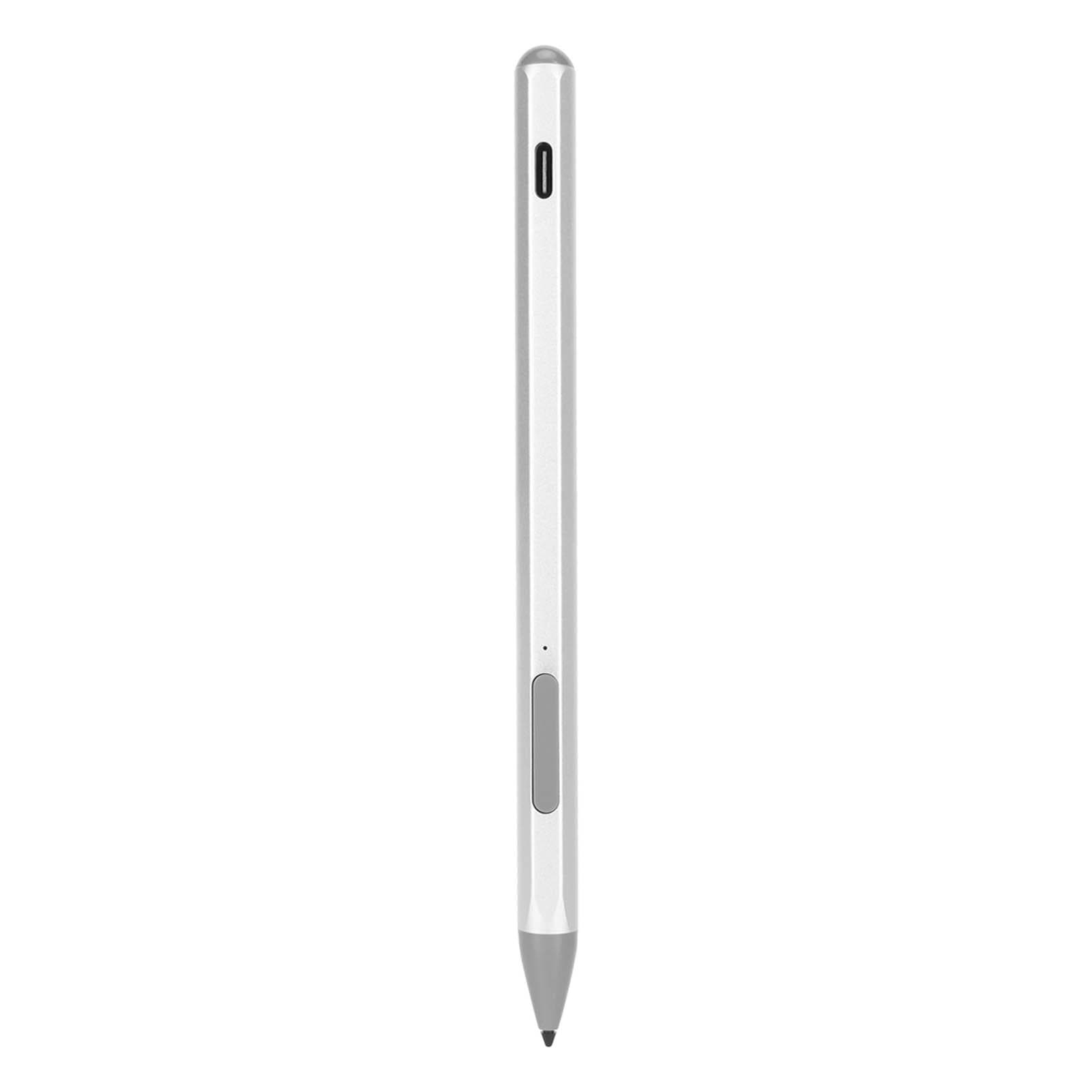 For Pro 3 Stylus 4096 Pressure Palm Rejection LED Indicator Aluminum Alloy Smart Pen for Tablet silver