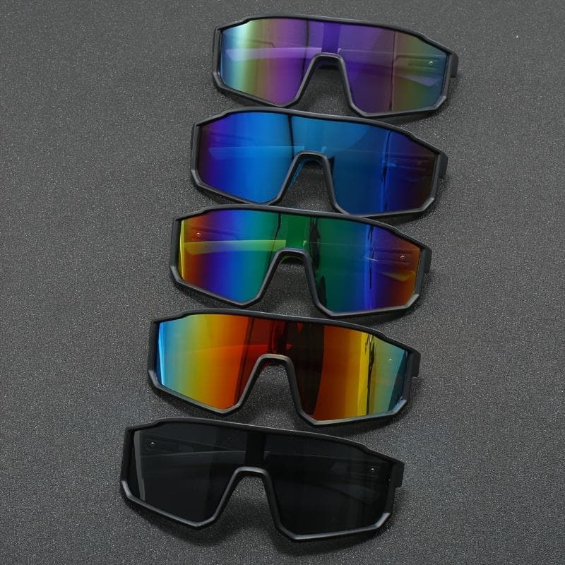 5pcs UV400 Cycling Sunglasses for Men Women Outdoor Sports Running Driving Bicycle Shades Fashion Cool