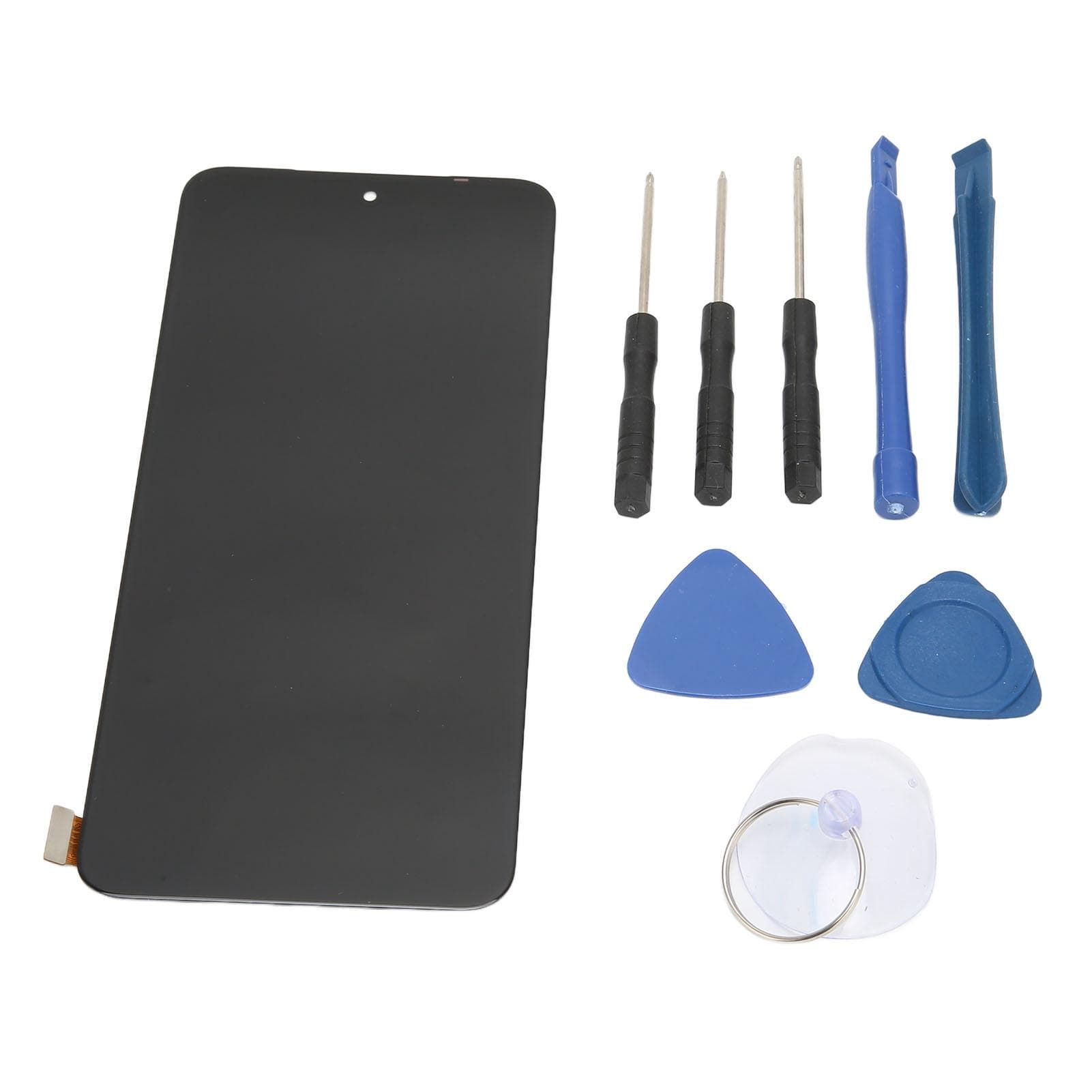 Mobile Phone LCD Display Assembly Non Fingerprint Screen Replacement with Disassembly Tools for