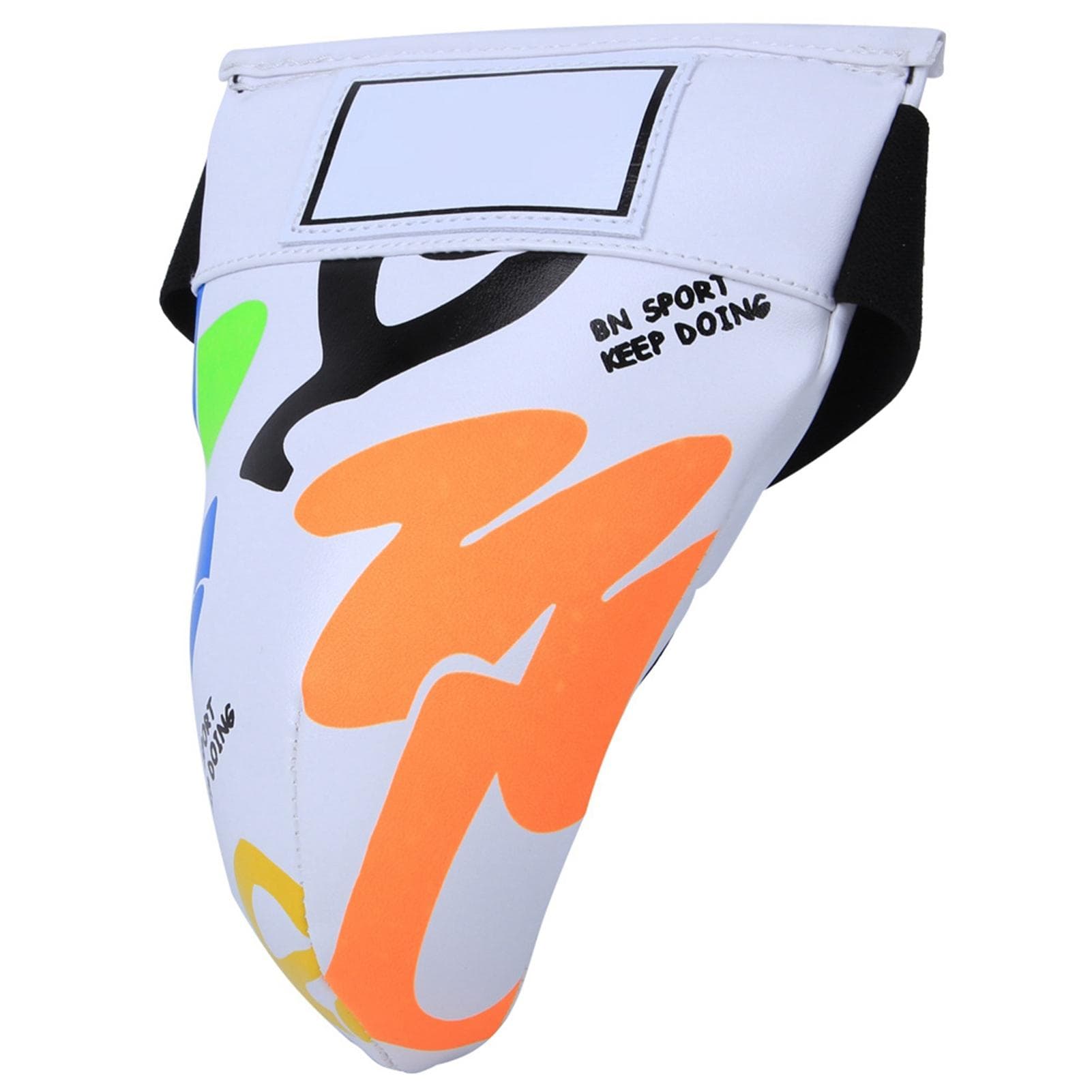 BN FIGHT Graffiti Children Jockstrap Groin Guard Protective Gear for Boxing Sanda Taekwondo