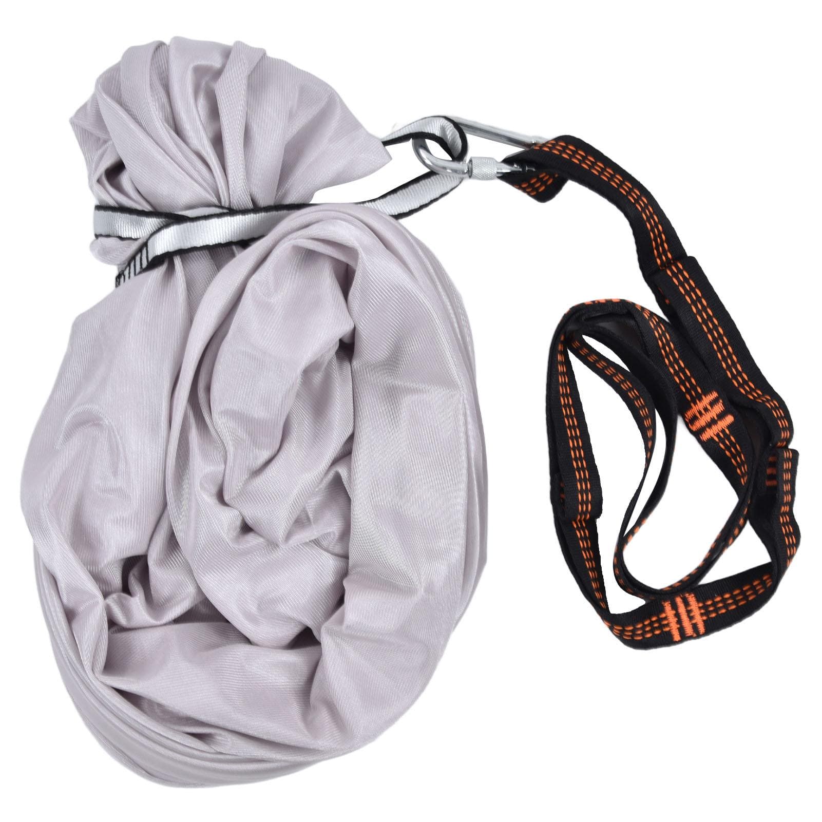 Aerial Yoga Hammock 1 X 2.8m Safe Breathable Relieve Pain Children s Elastic Hammock for Yoga gray