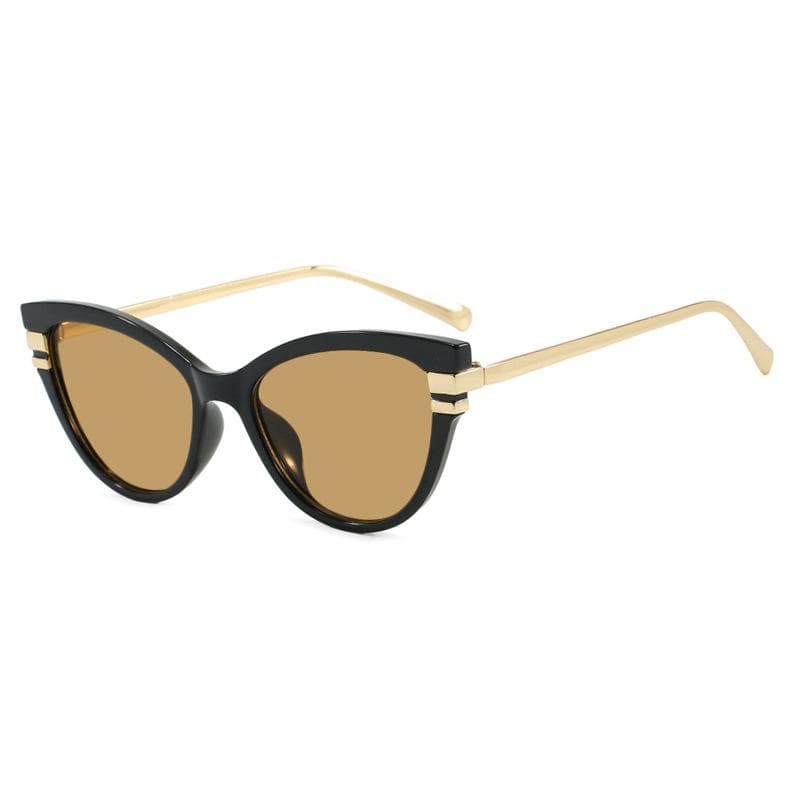 Luxury Cat Eye Gradient Sunglasses for Women Y2K Style UV400 Protection High Quality Frame Design as  picture