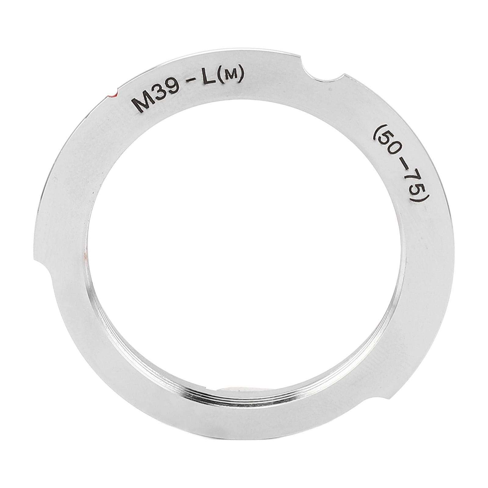M39‑LM Lens Adapter Ring Aluminium Alloy High Precision Lens Adapter Mount for Leica M39 LSM LTM