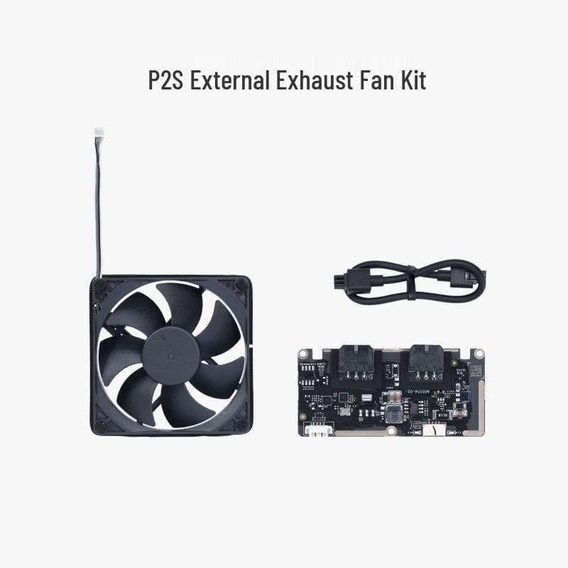 Bambu Lab P2S External Exhaust Fan Kit CN plug (adapter included)