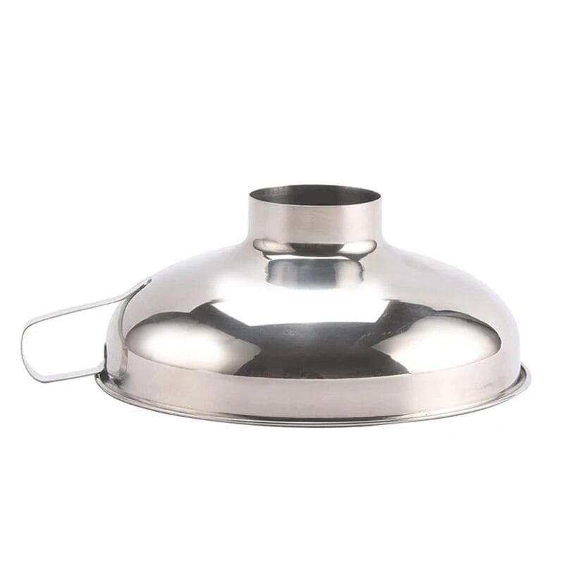 1PCS Stainless Steel Wide Mouth Funnel Multi-function Jam Salad Dressing Funnel Cans Funnel Pour Oil Wine Funnel Kitchen