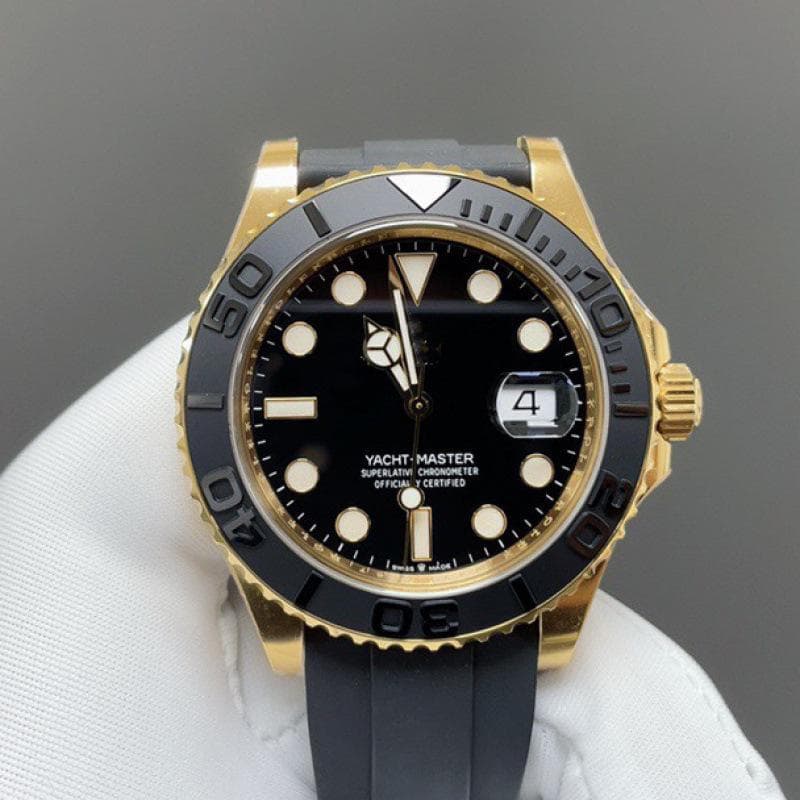 Rolex Yacht Grey Automatic Men's Watch with Large Dial