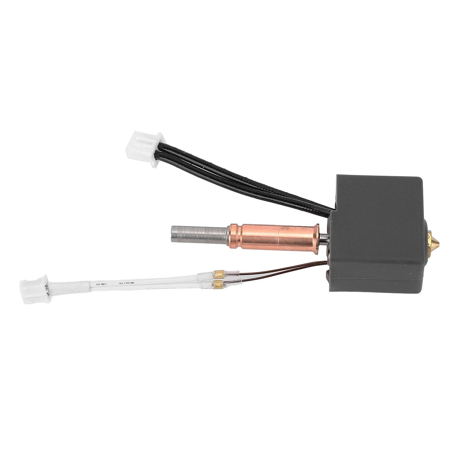 Extruder Hotend Kit 0.4mm Brass Nozzle 100K Thermistor Heating Block Assembled Hot End for Kobra 3