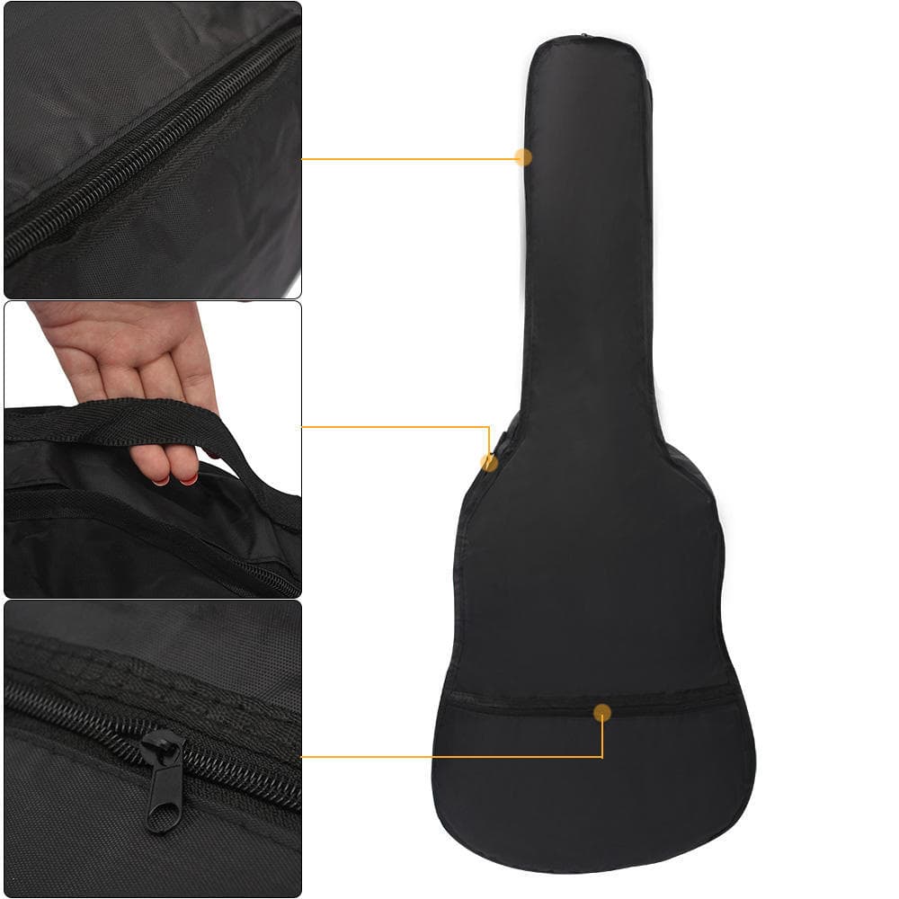 38  Guitar Oxford Cloth Shoulder Gig Bag Case with Pocket