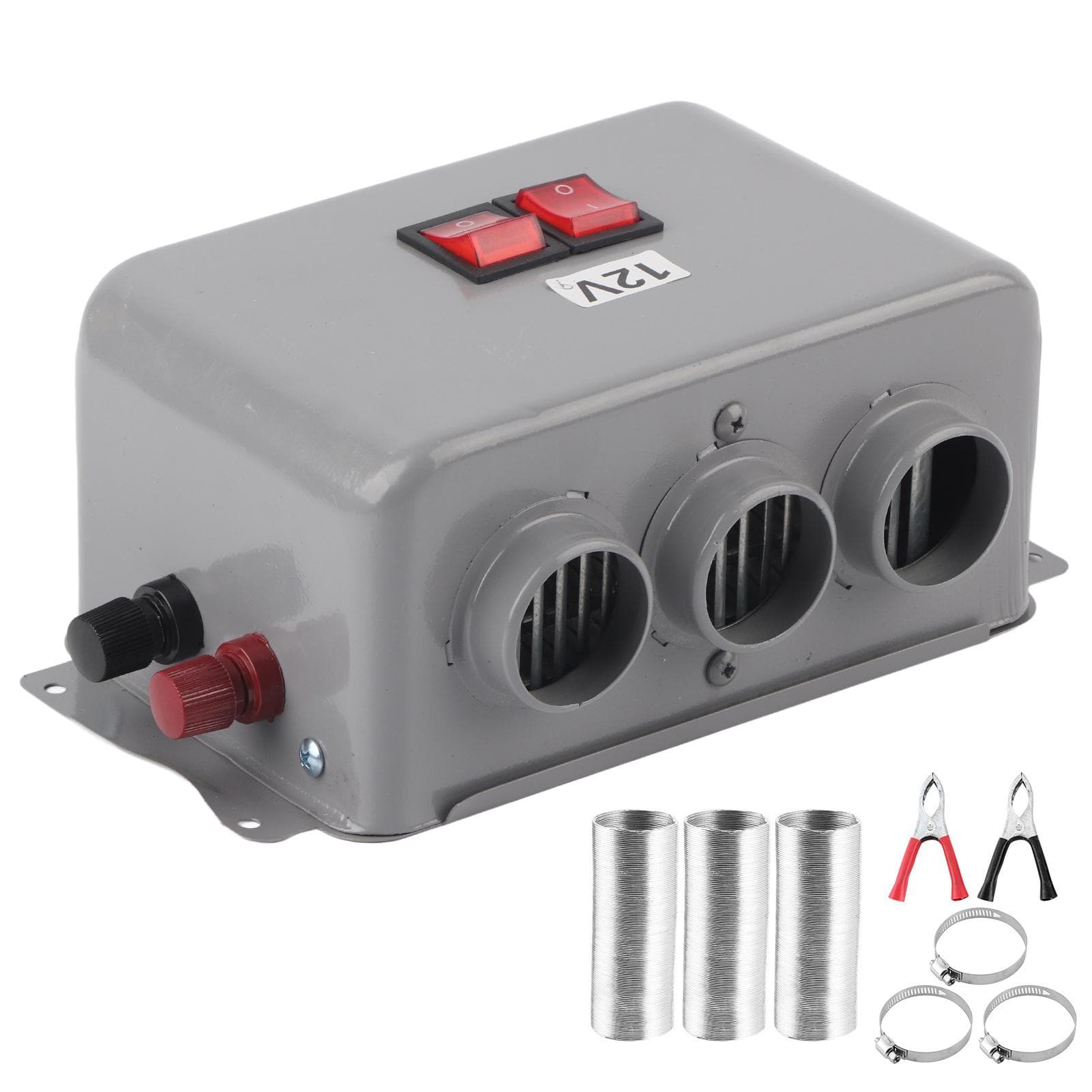 Compact Car Heater 3 Hole 600W?800W Winter Fast Heating Warmer Frost Removing Low Noise