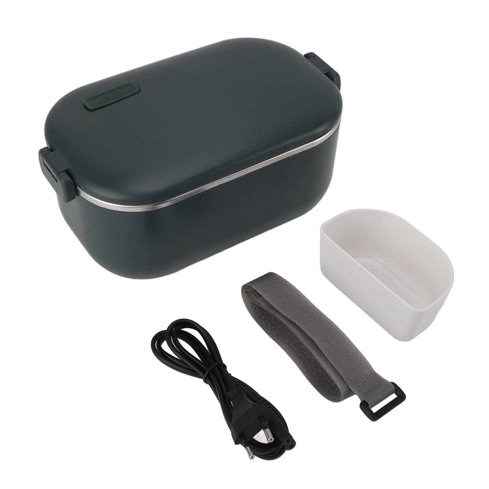 Electric Lunch Box Water Free Fast Efficient 360 Degree Even Heating Washable Leakproof Portable L