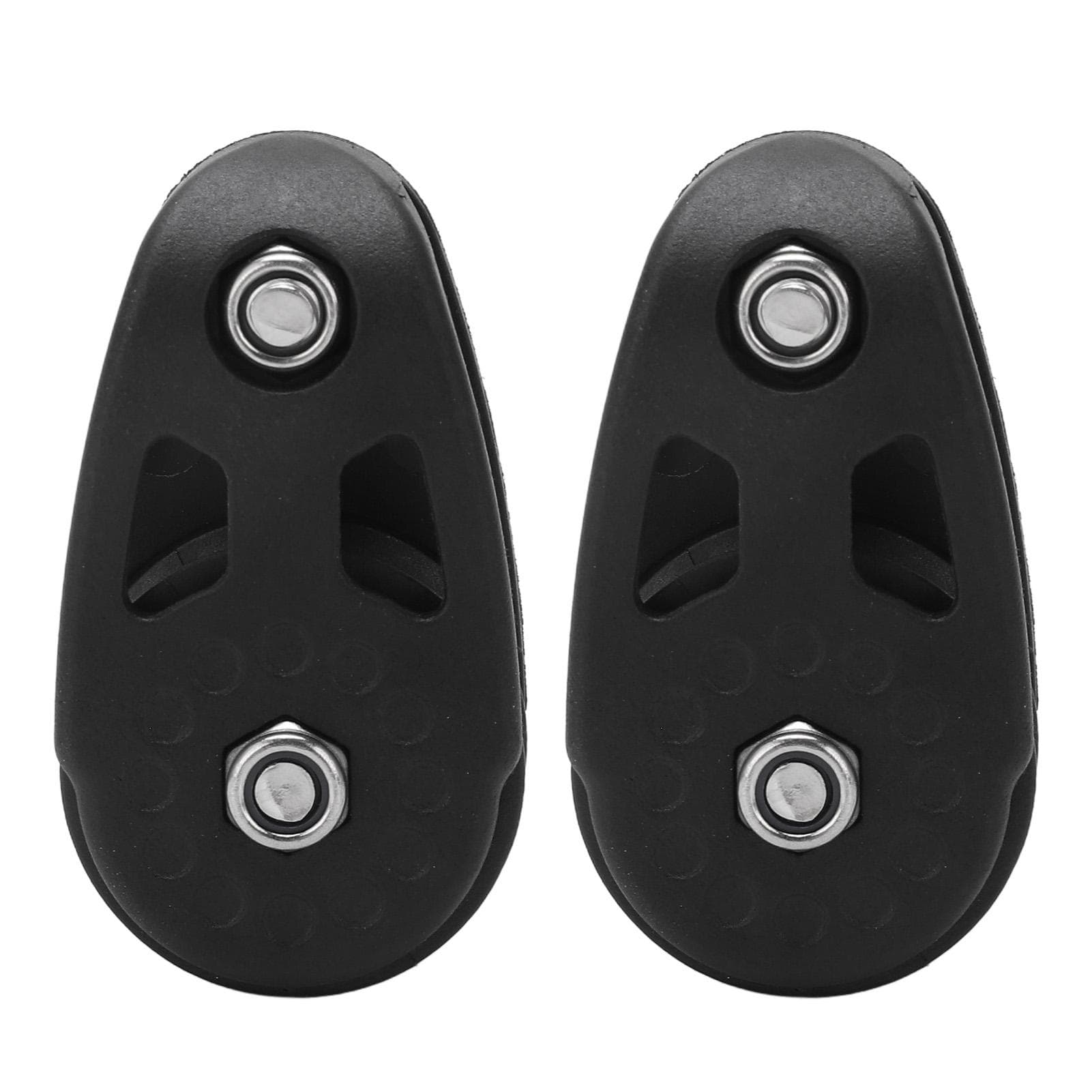 2 Pcs Kayak Pulley Heavy Duty Nylon Sturdy UV Resistance Marine Pulley Block Sheave for Ship Yacht