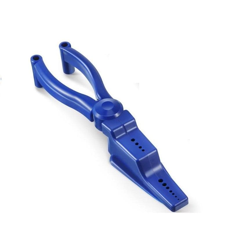 1PC Plastic Nail Pliers Nails Holder for Hammering for Electricians and Construction Work Home Tools Auxiliary Safety Pliers Tools blue