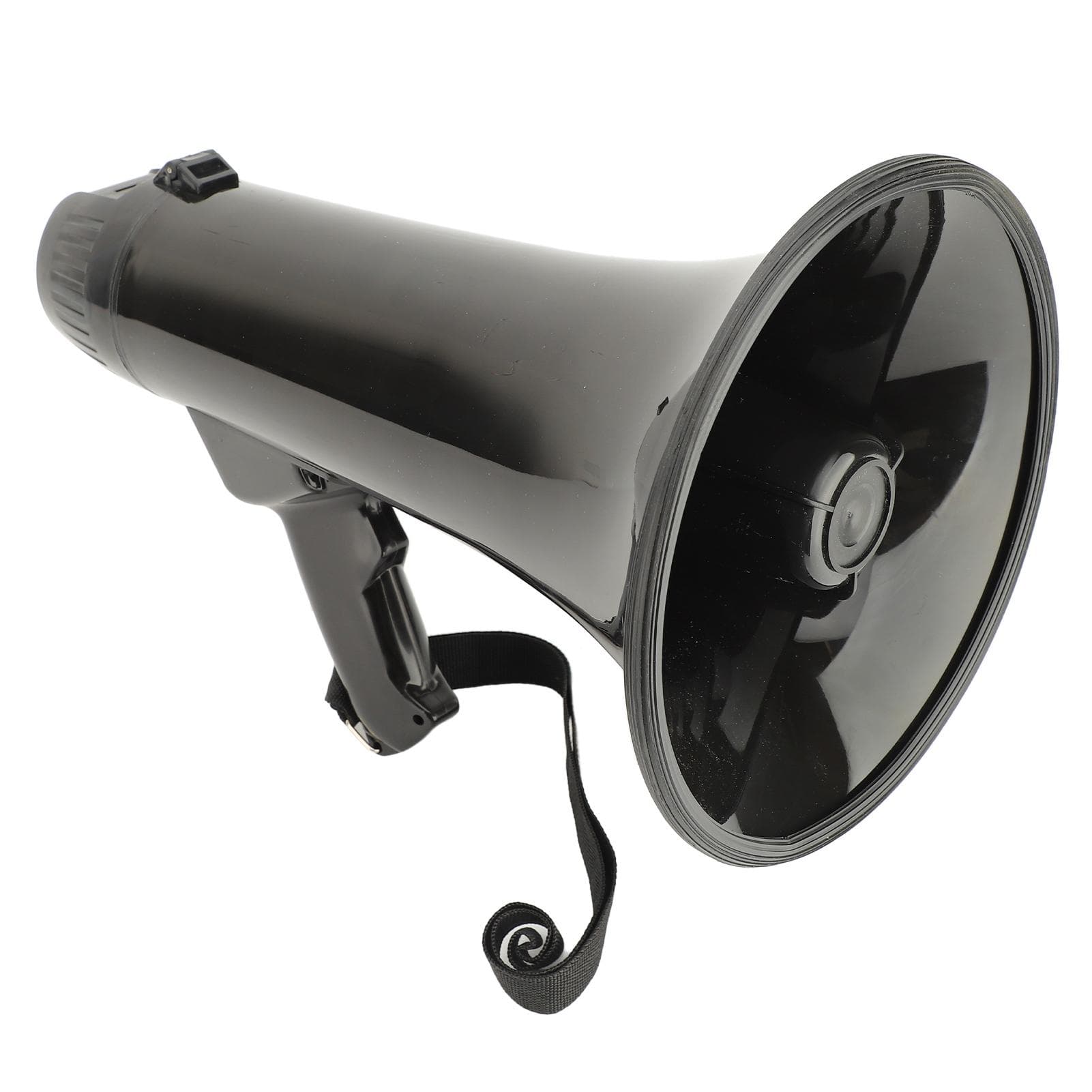 Portable Megaphones Adjustable Volume Control Horn Handheld Loudspeaker with Microphone for