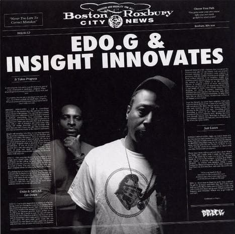 LP Record ED O.G & INSIGHT (2) - Edo.G & Insight Innovates BRK186 Brick Records 2021 US Rap & Hip-Hop/R&B