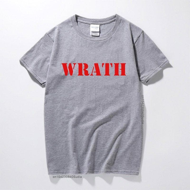 Limited Wrath Natural Selection Logo Design Unisex Black T-Shirt Unisex Women Camisas Hombre Oversized T Shirt Cotton L
