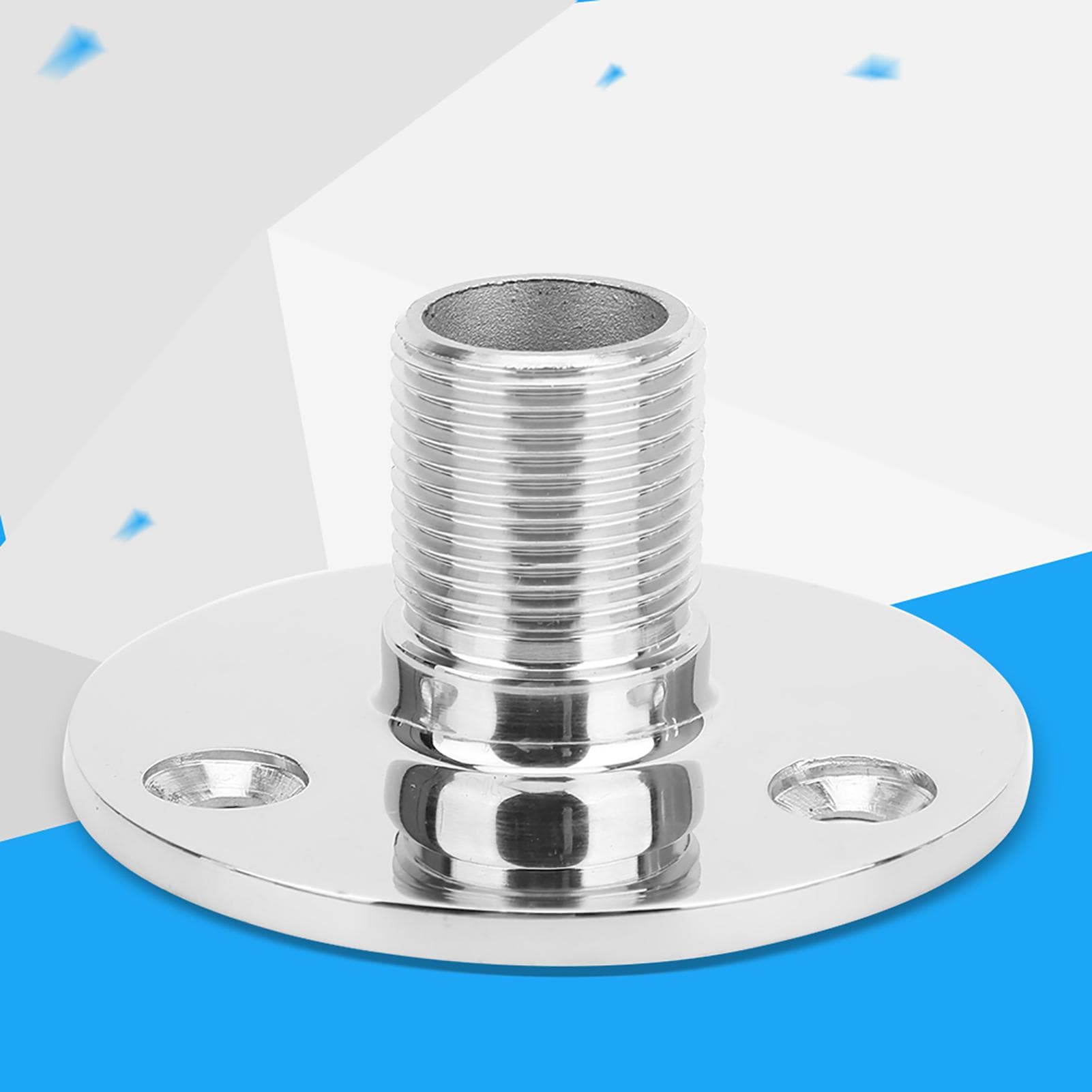 Marine Antenna Base Mount 316 stainless steel Male Thread Antenna Base Boat Accessories