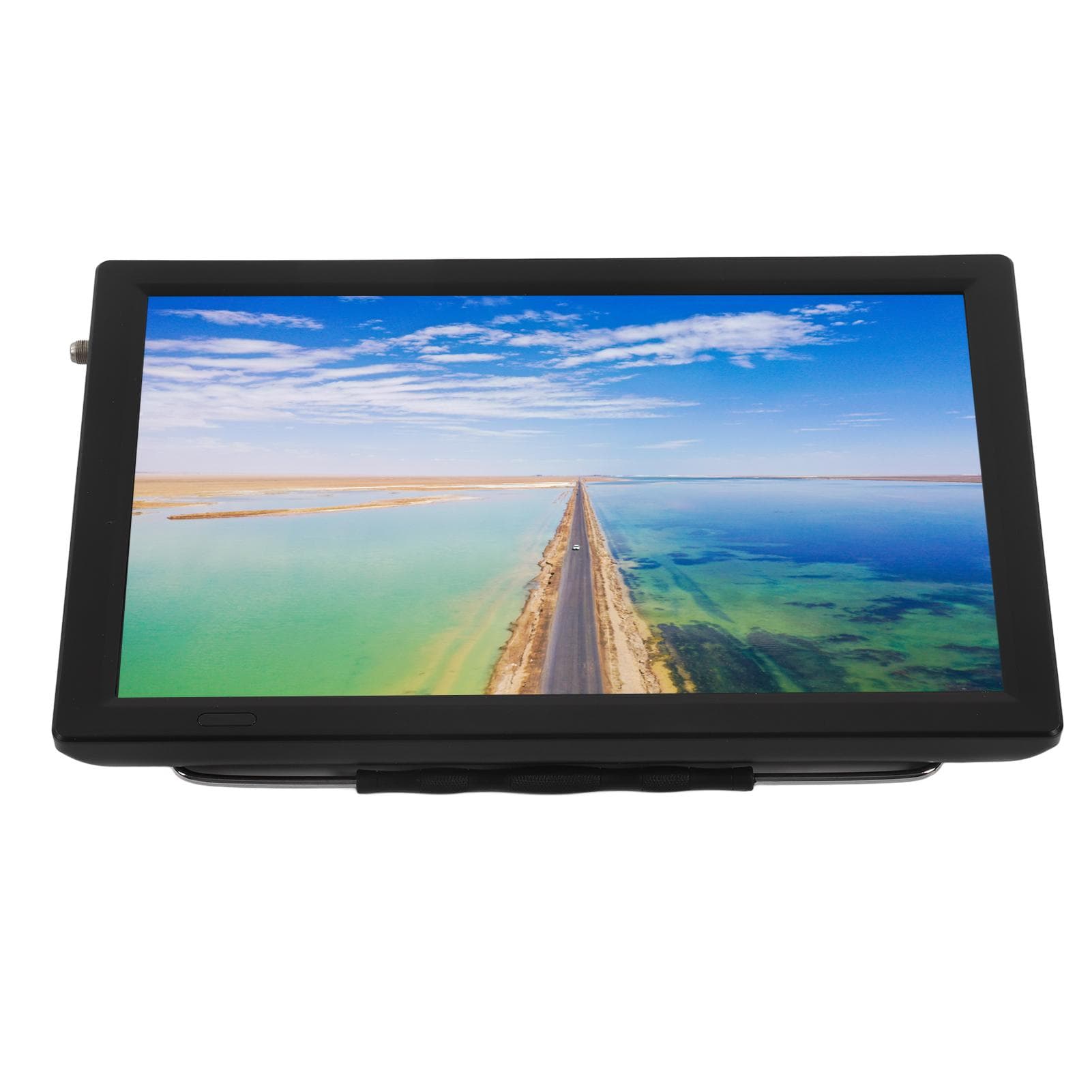 14 Inch Portable Digital LED TV On Screen High Sensitivity Rechargeable TV LCD Monitor with Remote US Plug