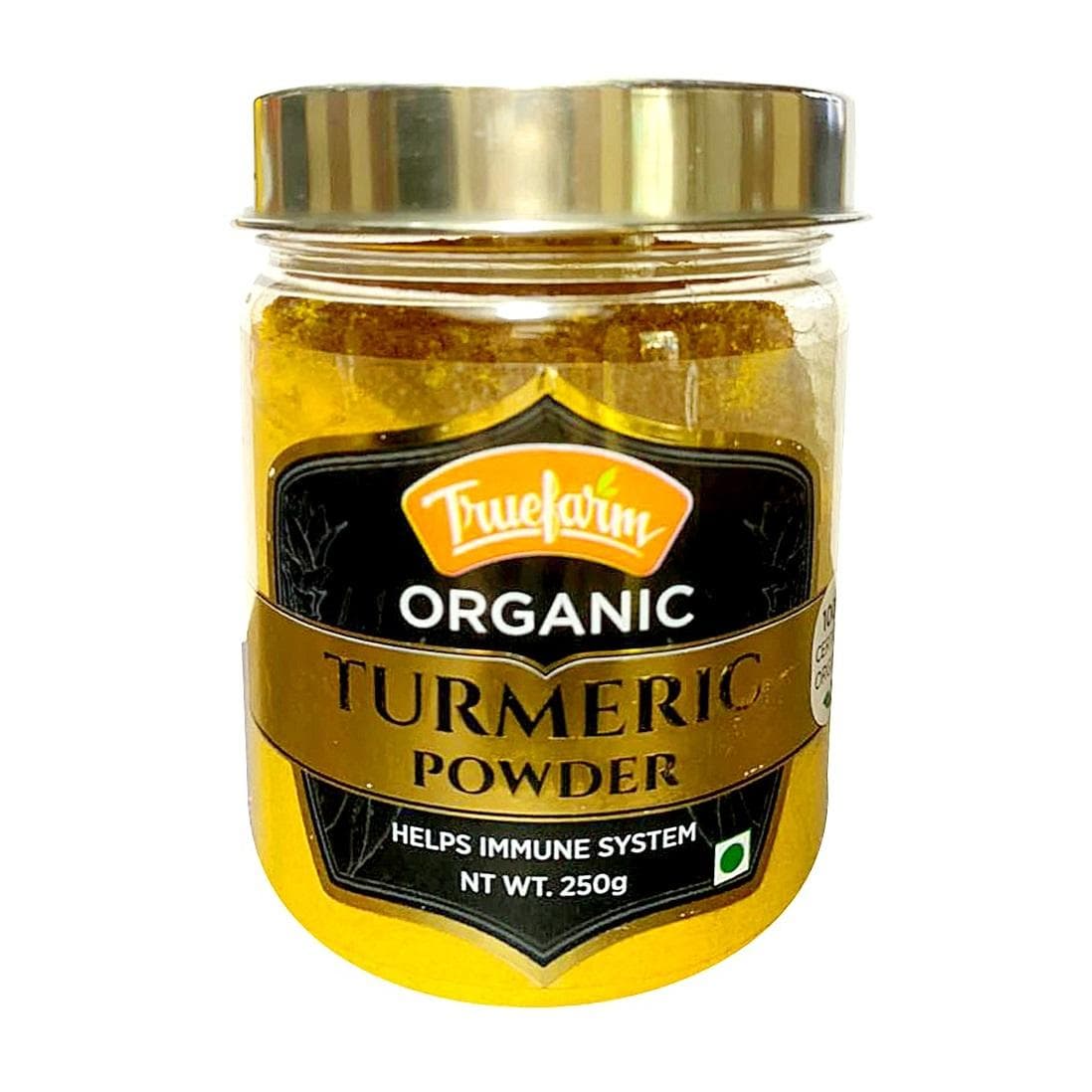 Ground Turmeric (250 g), Organic Turmeric Powder Truefarm 1x250g