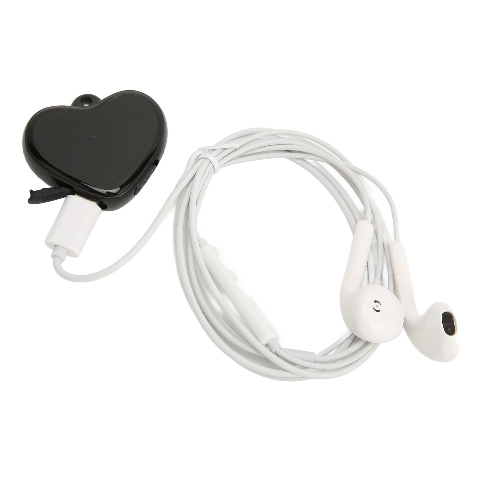 Pendant Recorder Intelligent HD Noise Reduction Sound Control Loop Cover Recording Mini MP3 16G